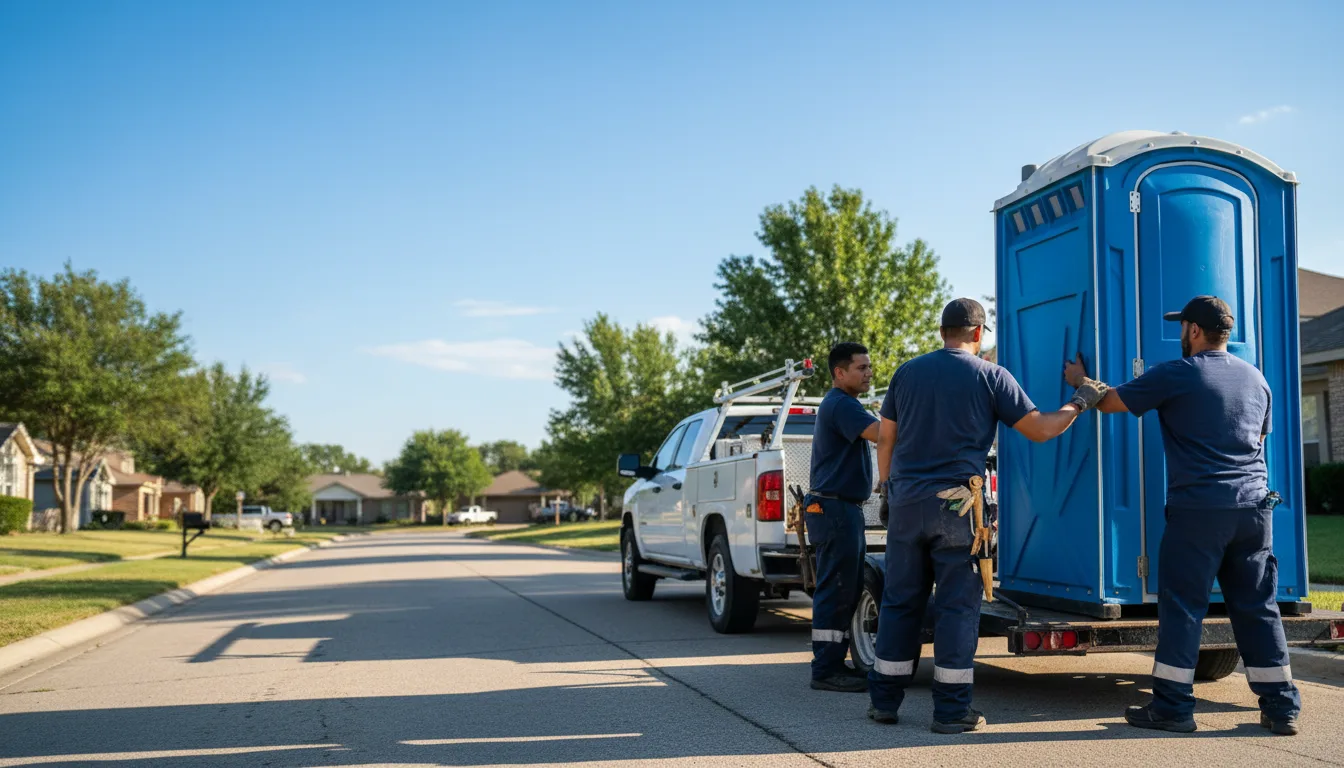 Portable Toilet Rental in Waterbury, NE near me